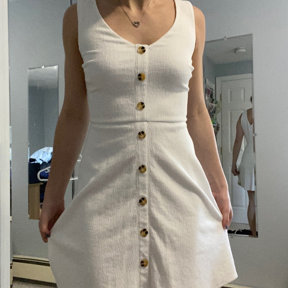 White dress